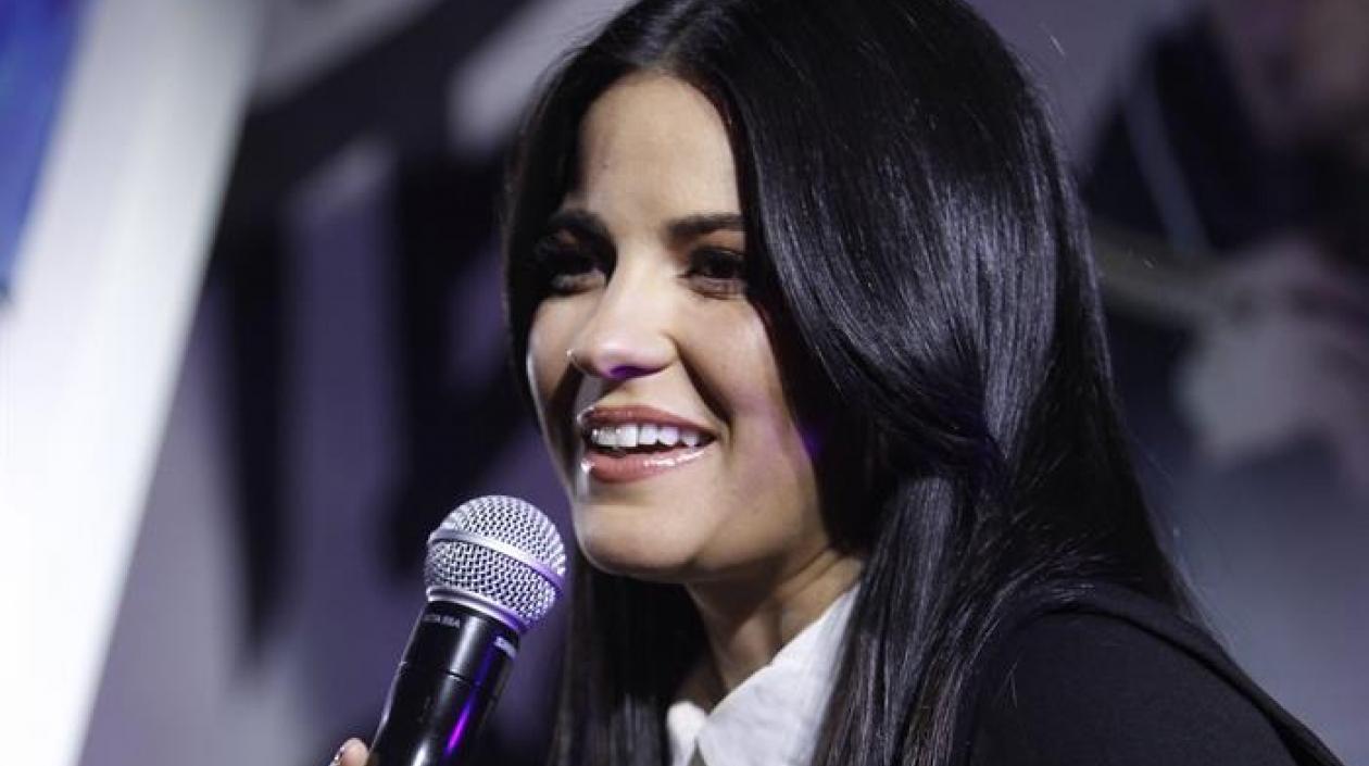 La actriz y cantante mexicana Maite Perroni.