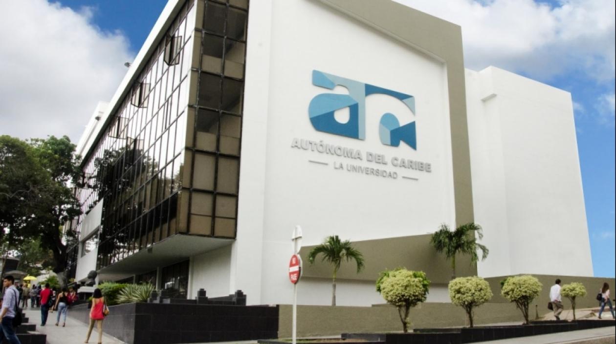 Fachada de Universidad Autónoma del Caribe.