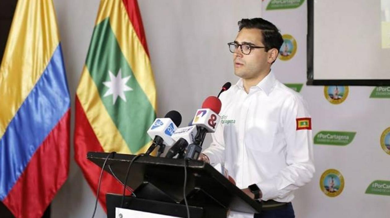 Sergio Londoño, alcalde encargado de Cartagena.