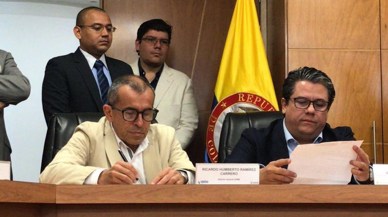 Ministro de Minas y Energía, Germán Arce Zapata.