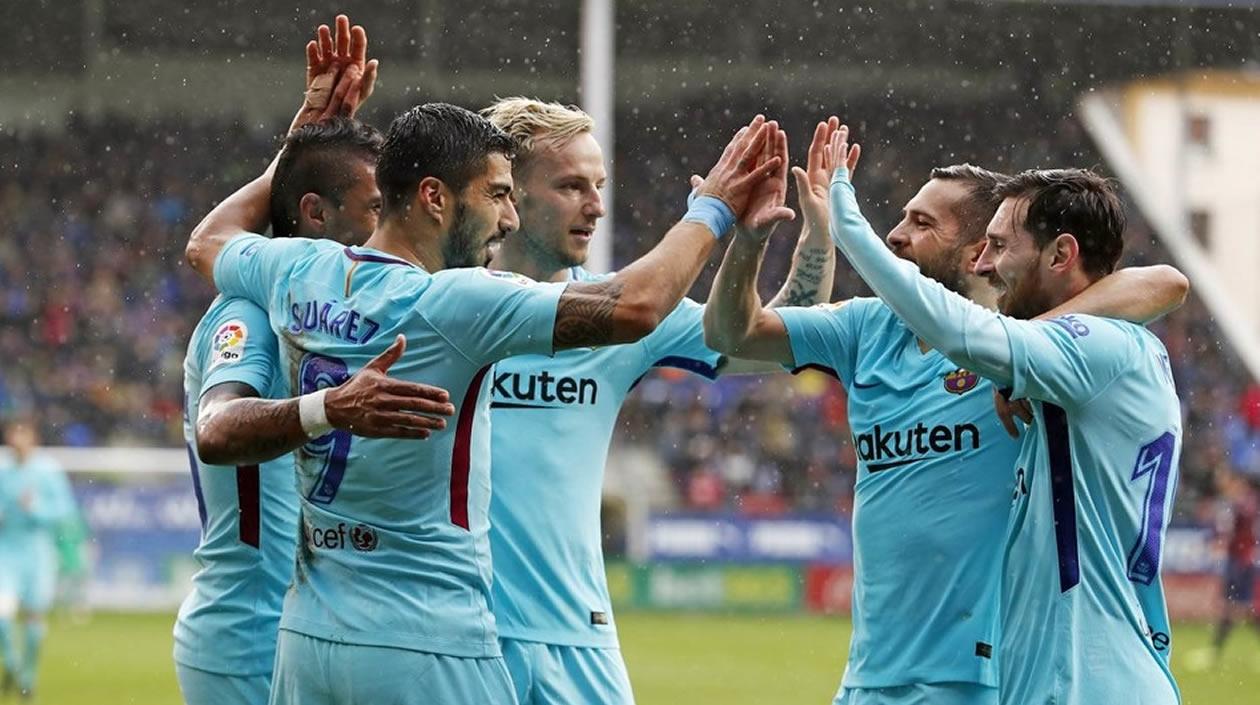 El Barcelona de Ernesto Valverde igualó este sábado en Ipurúa