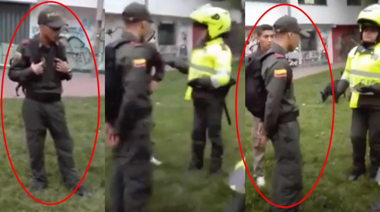 Las autoridades capturaron esta semana a un policía auxiliar acusado de robar un teléfono celular a una mujer en Bogotá