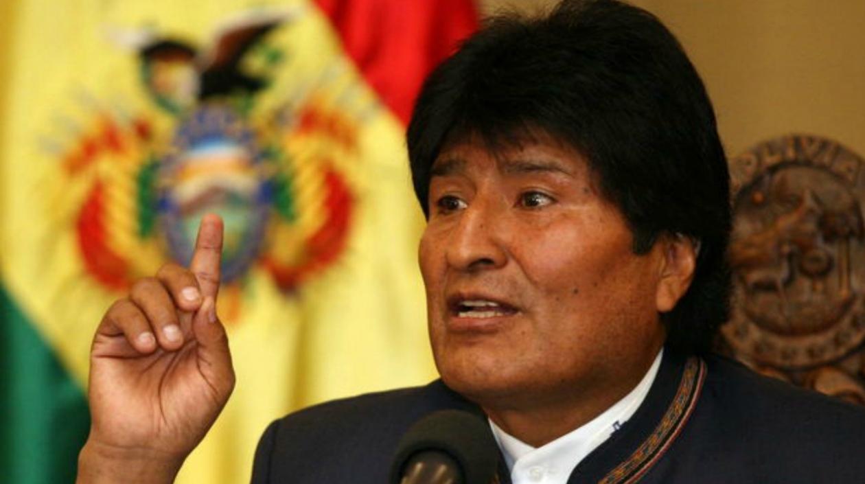 Evo Morales, presidente de Bolivia.