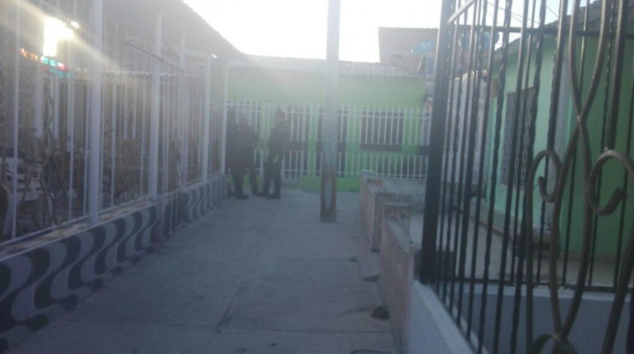 Lugar donde ocurrió el homicidio.