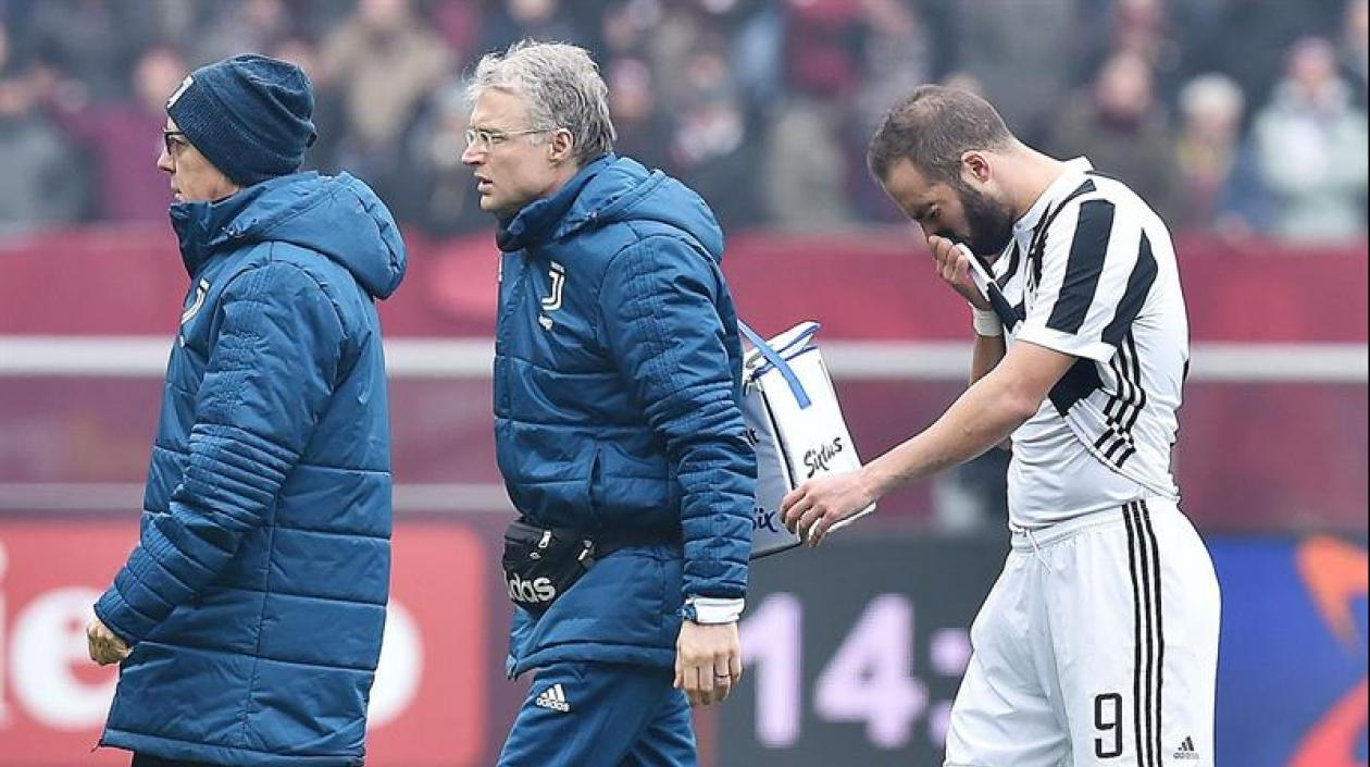 El argentino se retiró llorando del partido.