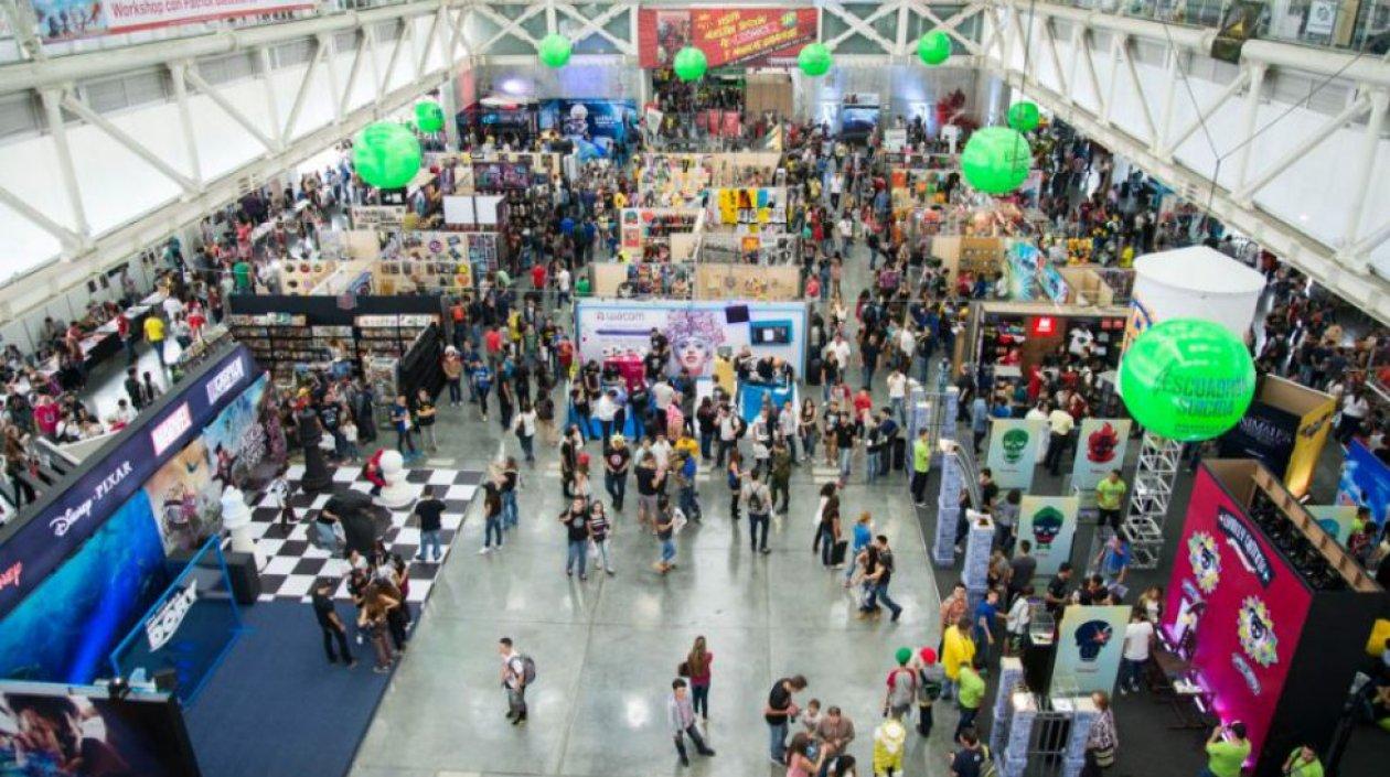 Escenario de Comic Con en Medellín.