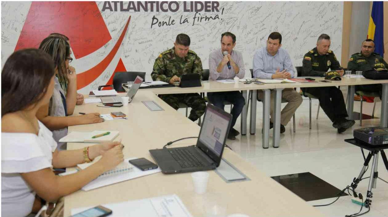 Hoy se reunió el tercer Comité Departamental de Seguimiento Electoral.