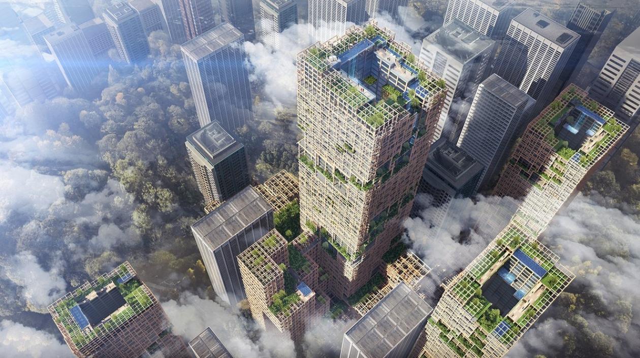 Así será el rascacielos. 