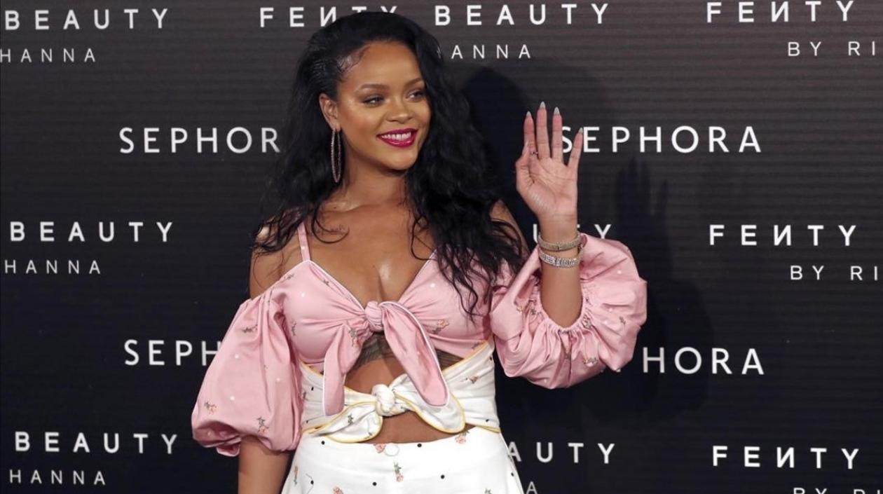 La cantante Rihanna.