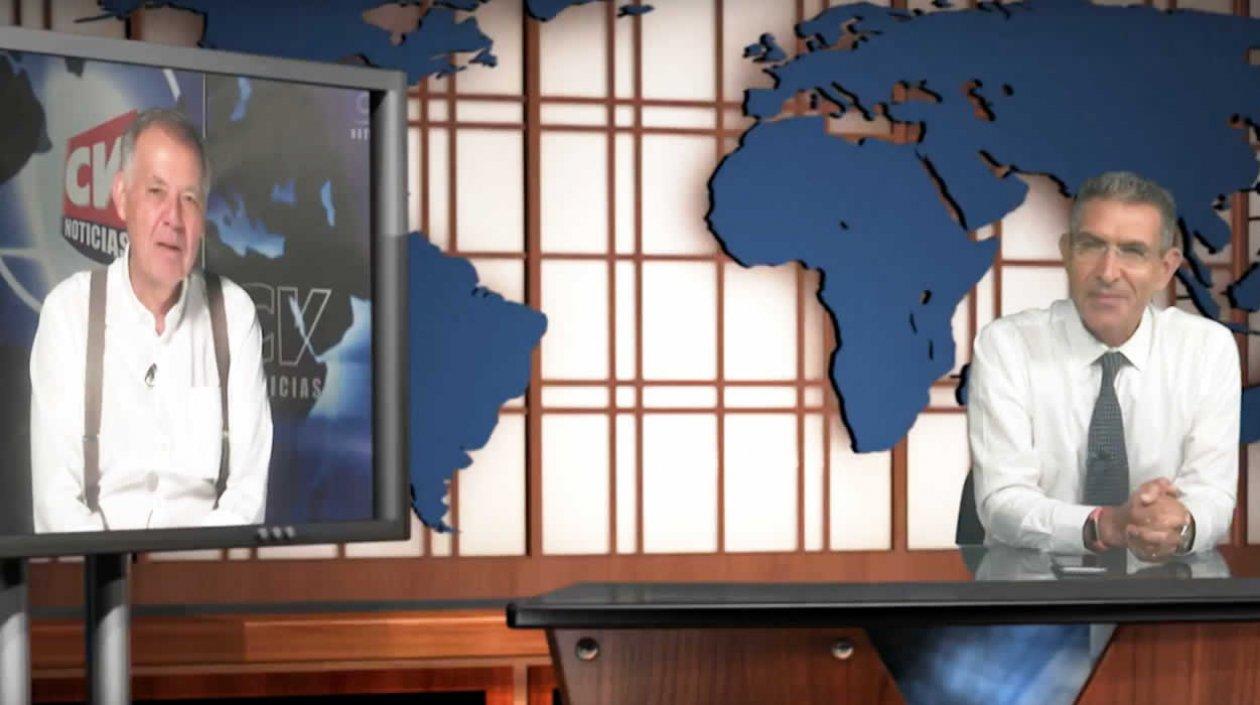 El precandidato presidencial, Alejandro Ordóñez