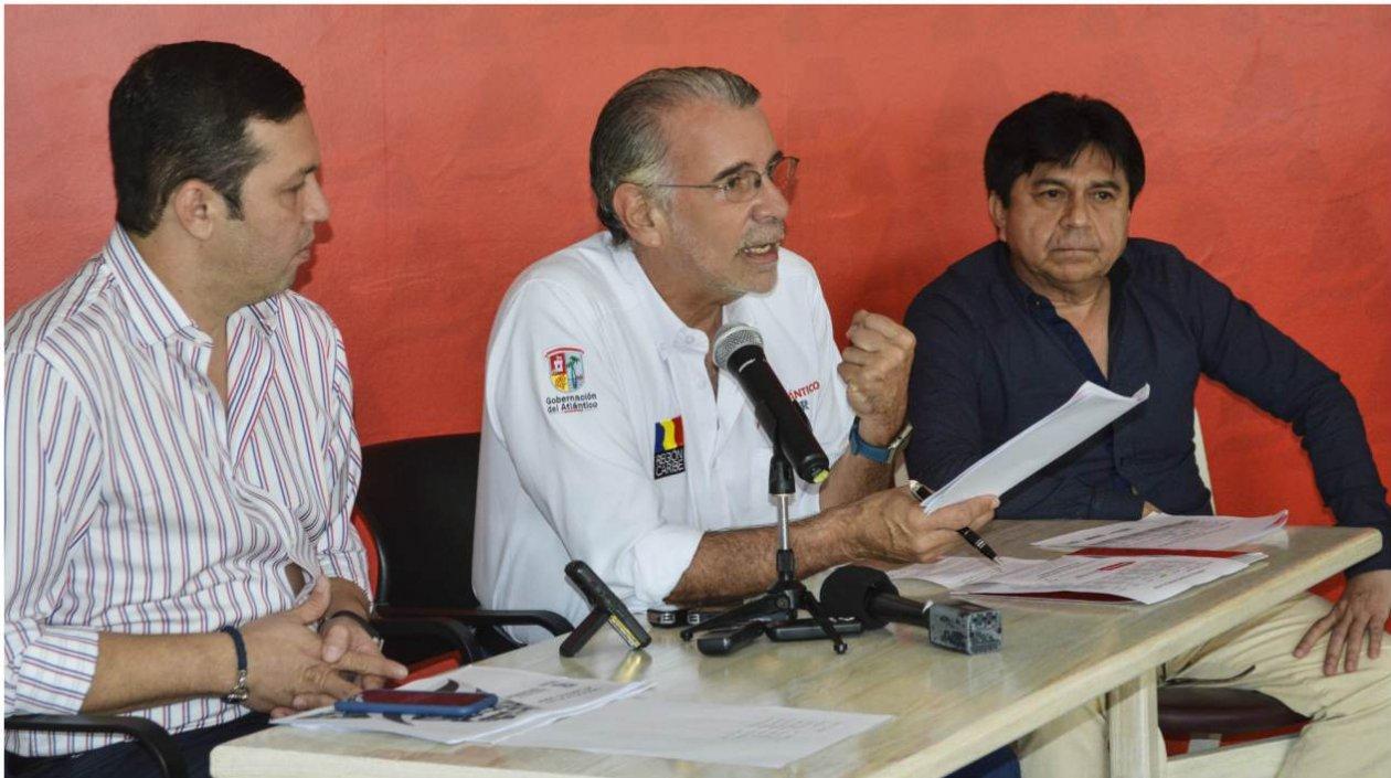 Gobernador Eduardo Verano. 