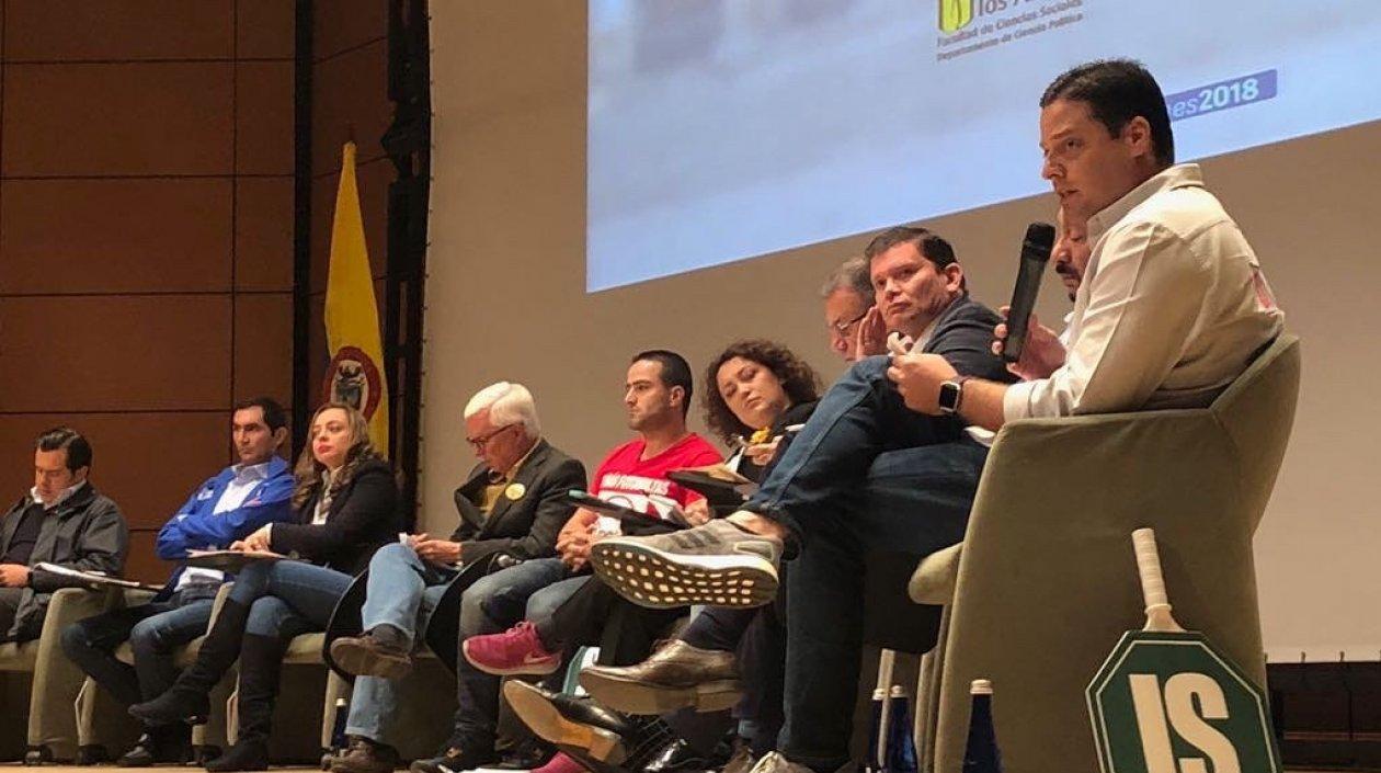 Mauricio Gómez Amín, cabeza de lista en el Senado por el Partido Liberal.