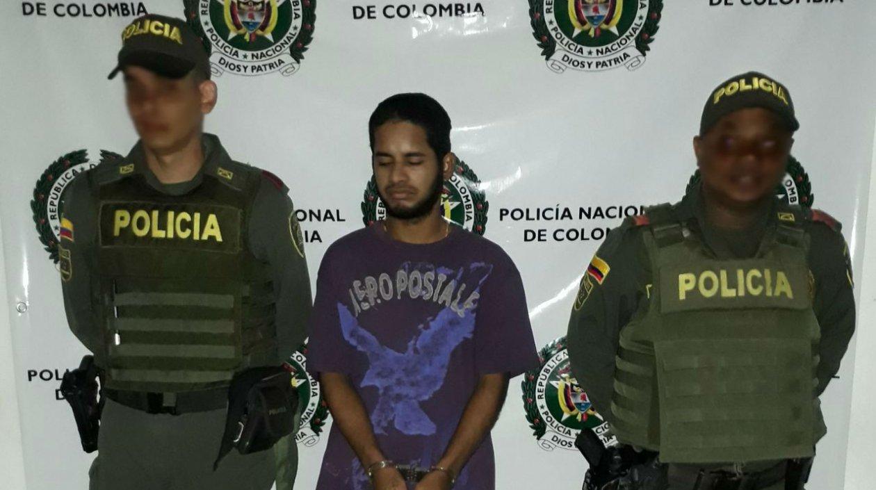 Didier Gómez, el capturado.