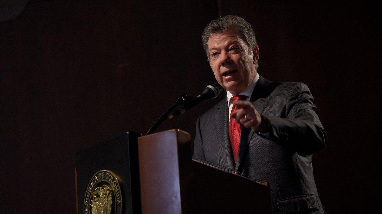 Juan Manuel Santos.