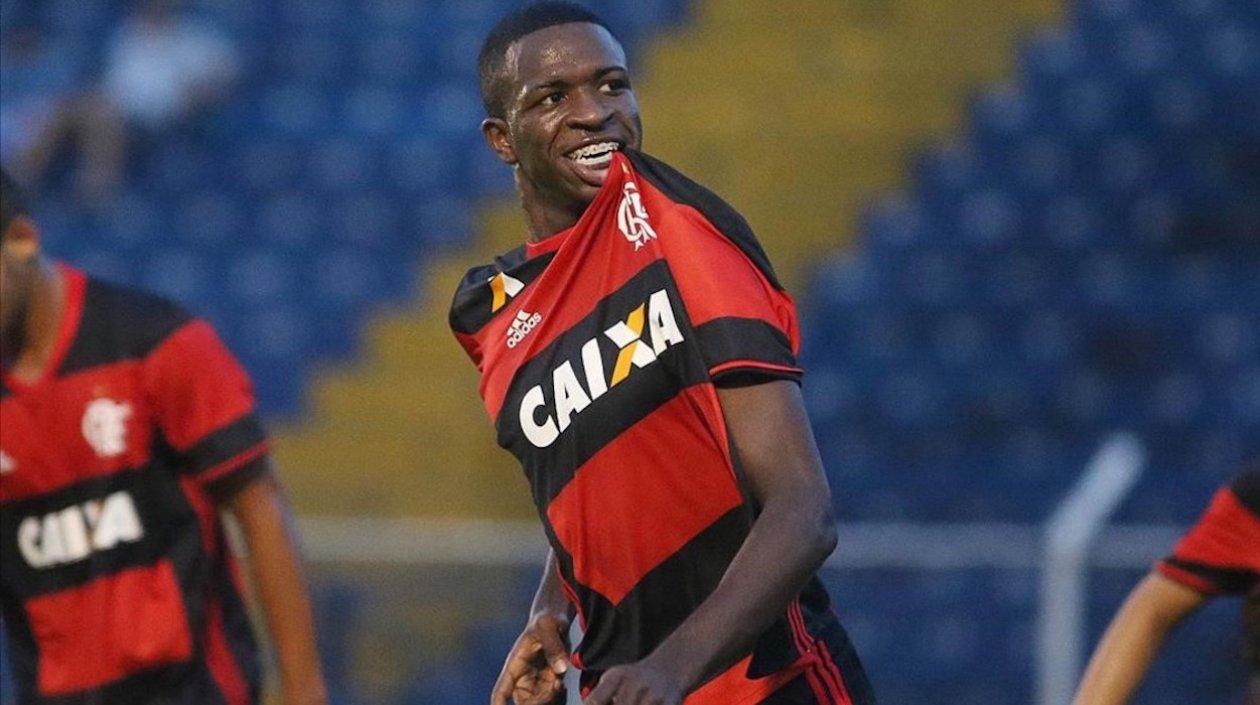 Vinicius Júnior, delantero brasileño. 
