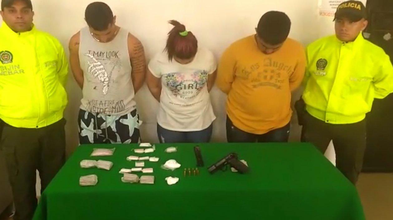 Unidades especializadas de la Sijin, adscritas a la Policía Metropolitana de Barranquilla, realizaron de allanamiento en varios sectores del suroccidente de la ciudad