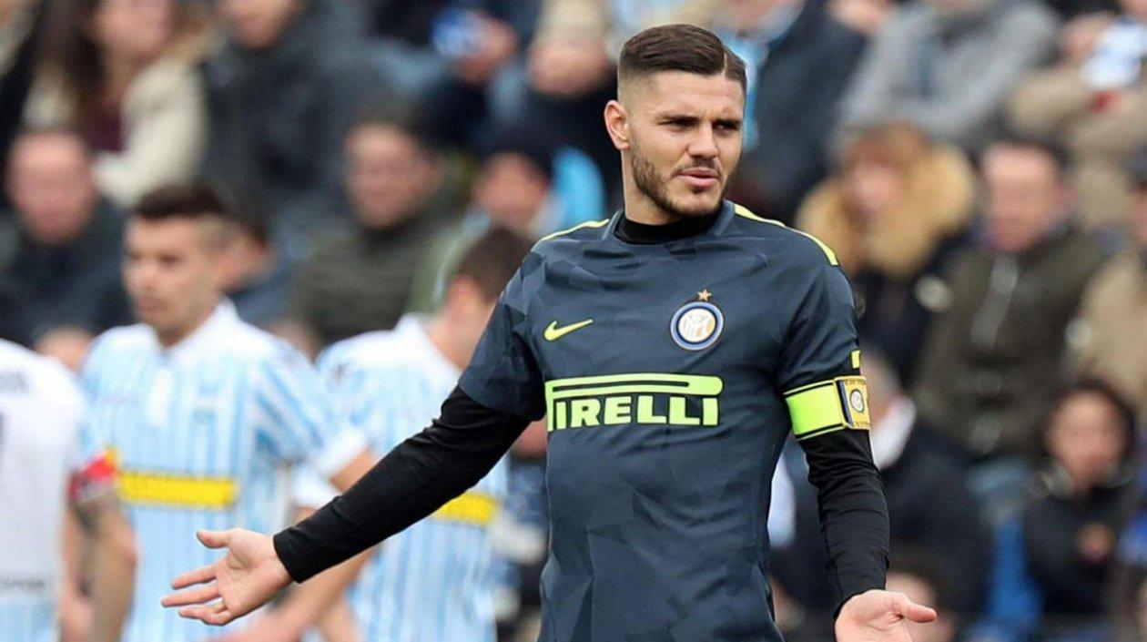 Mauro Icardi, delantero argentino. 