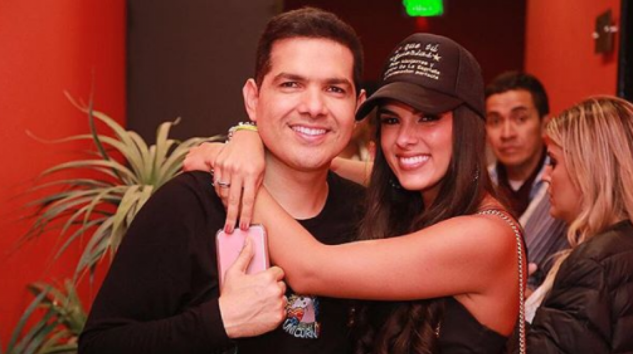 Peter Manjarrés y Tata Becerra.