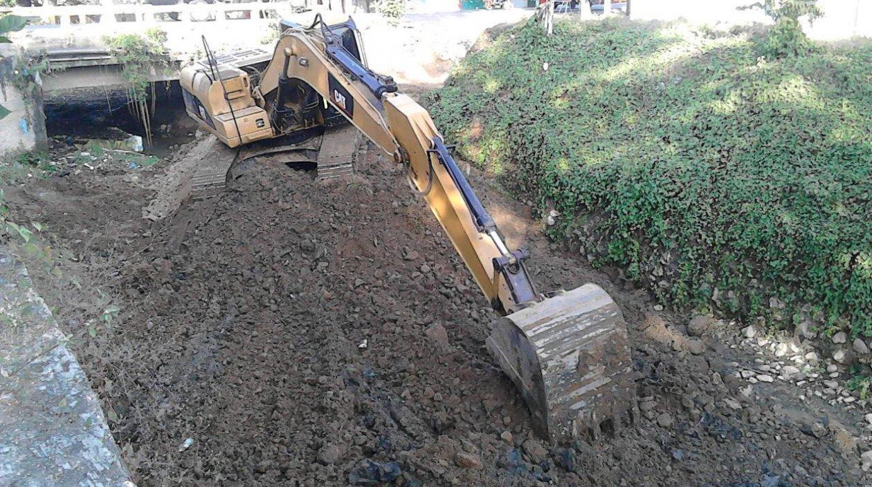 CRA inició obras de recuperación en la Laguna de Luruaco
