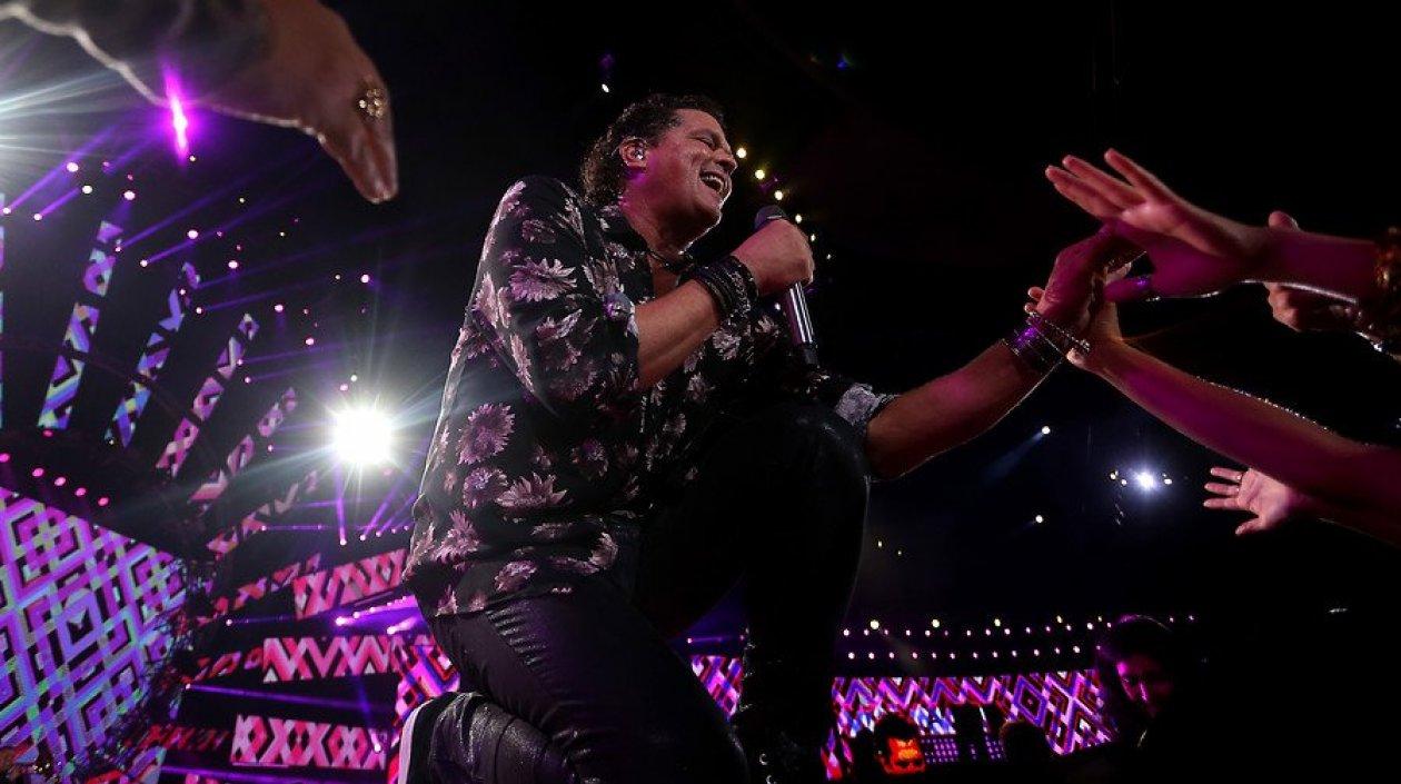 Carlos Vives durante su presentación.