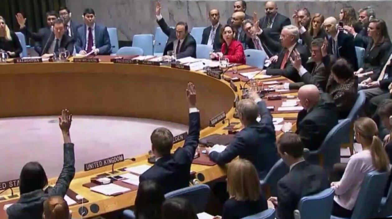 El Consejo de Seguridad de la ONU