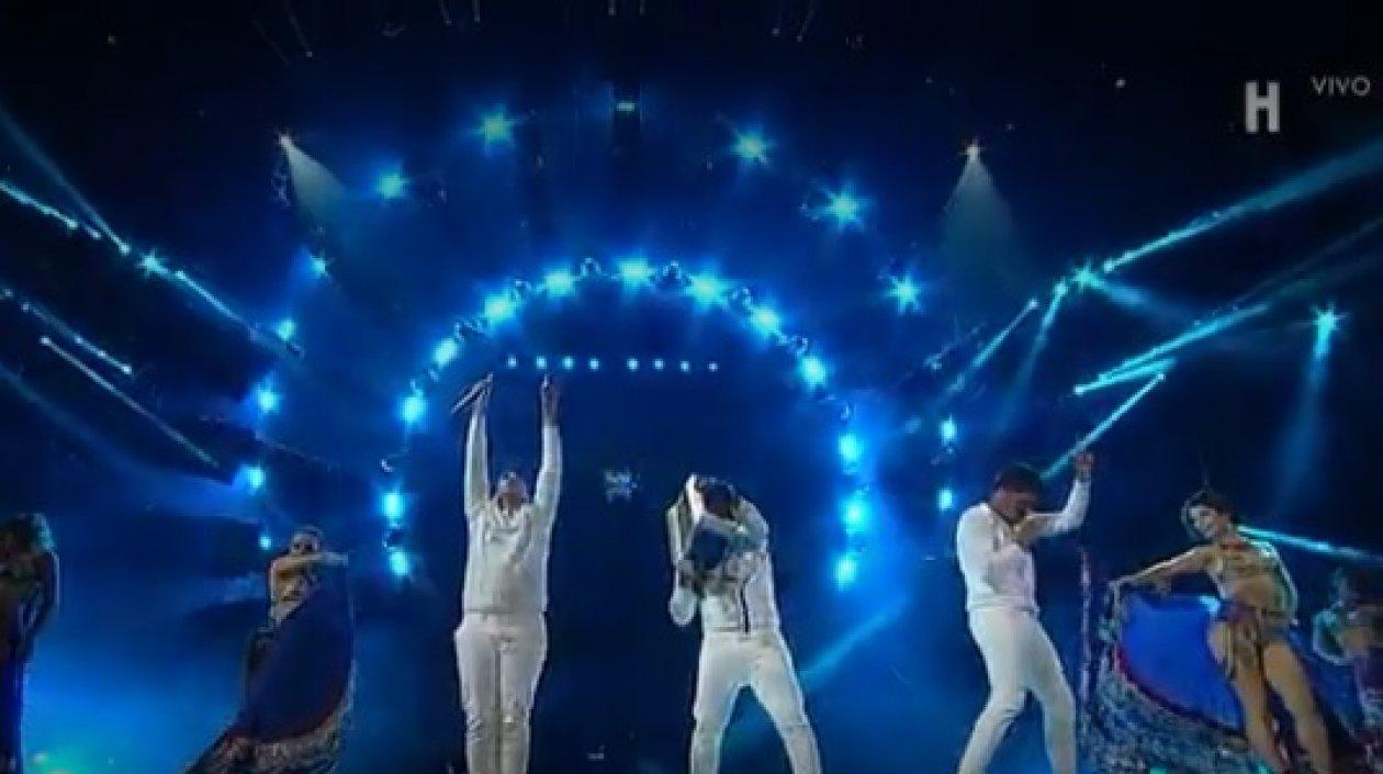 Presentación de Los K Morales con Ormar Geles.