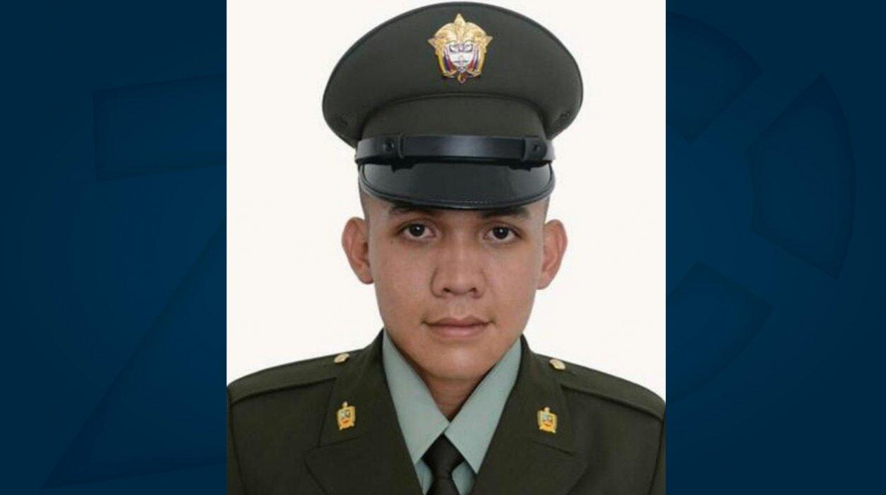 El patrullero de la Policía, Wilkar Fernando Rodríguez Ramírez. 