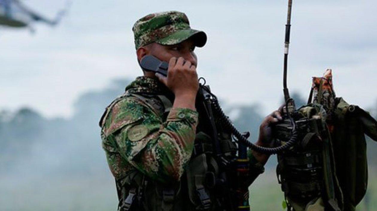El Ejército se desplazó a la zona.