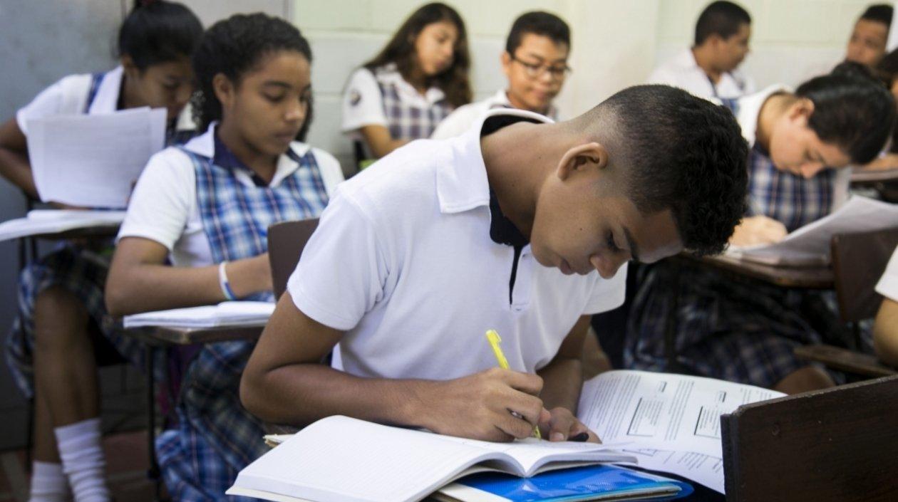 Las pruebas Saber se llevaron a cabo en septiembre de 2017.