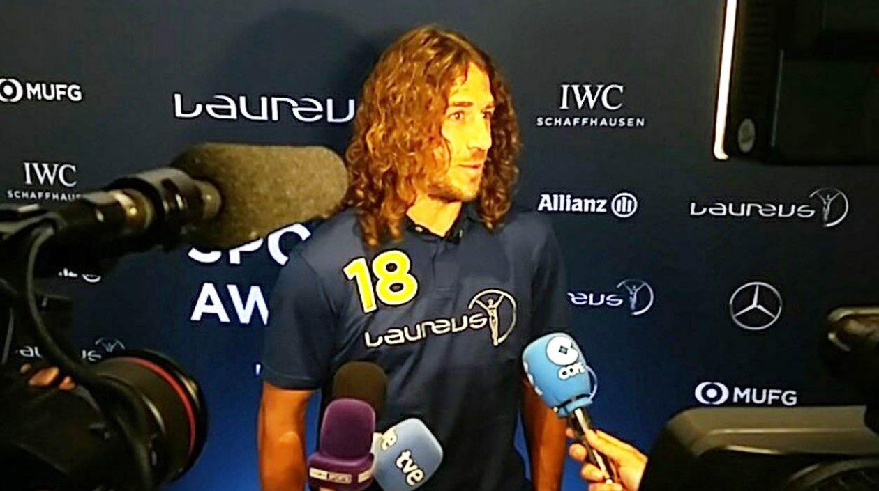 El exdefensa del Barcelona Carles Puyol 