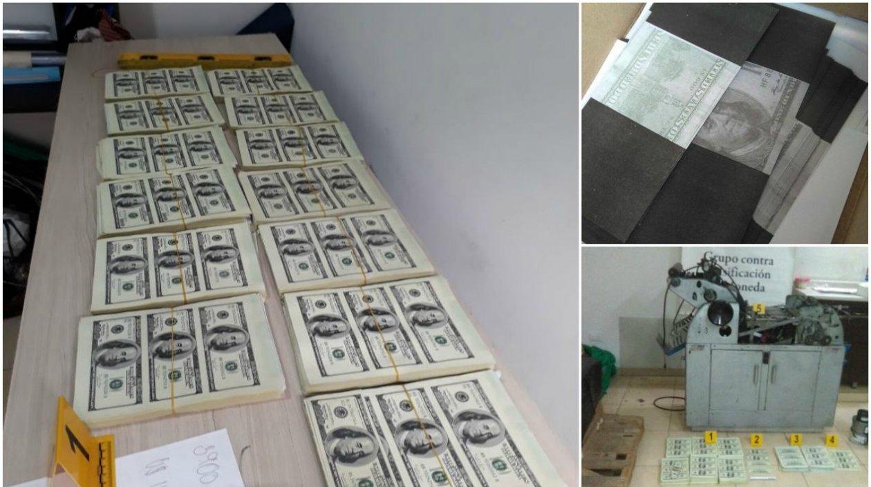 La ofensiva nacional de la Fiscalía busca identificar y desarticular las estructuras dedicadas a la falsificación de diferente tipo de moneda.
