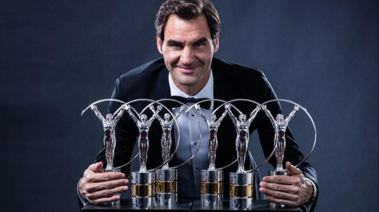 Roger Federer, tenista.