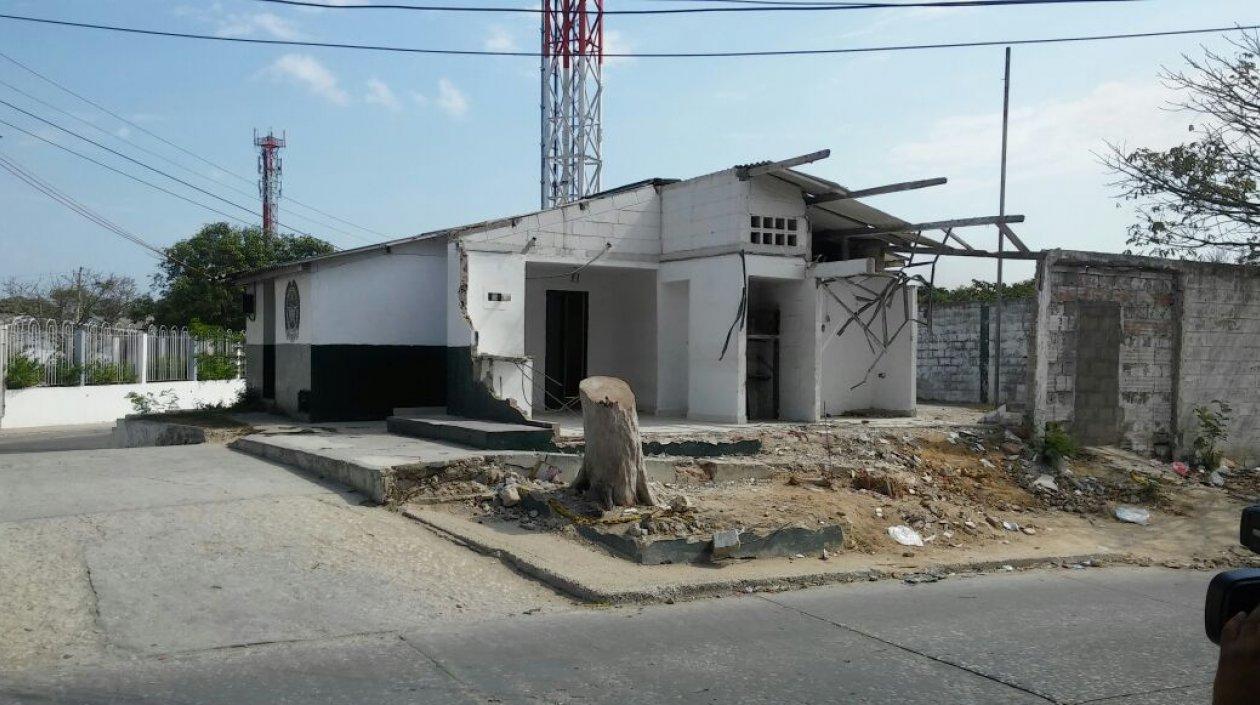 Así está el CAI de Soledad 2000.