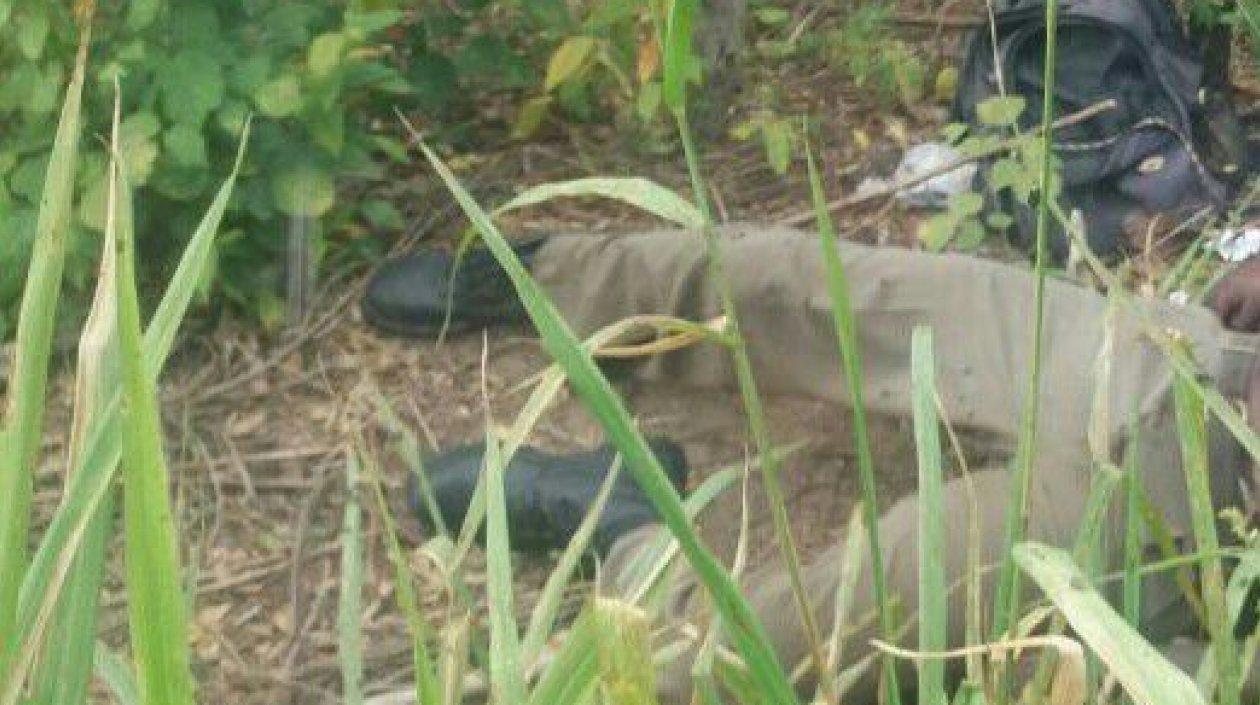 El hombre había salido el viernes a cazar conejos.