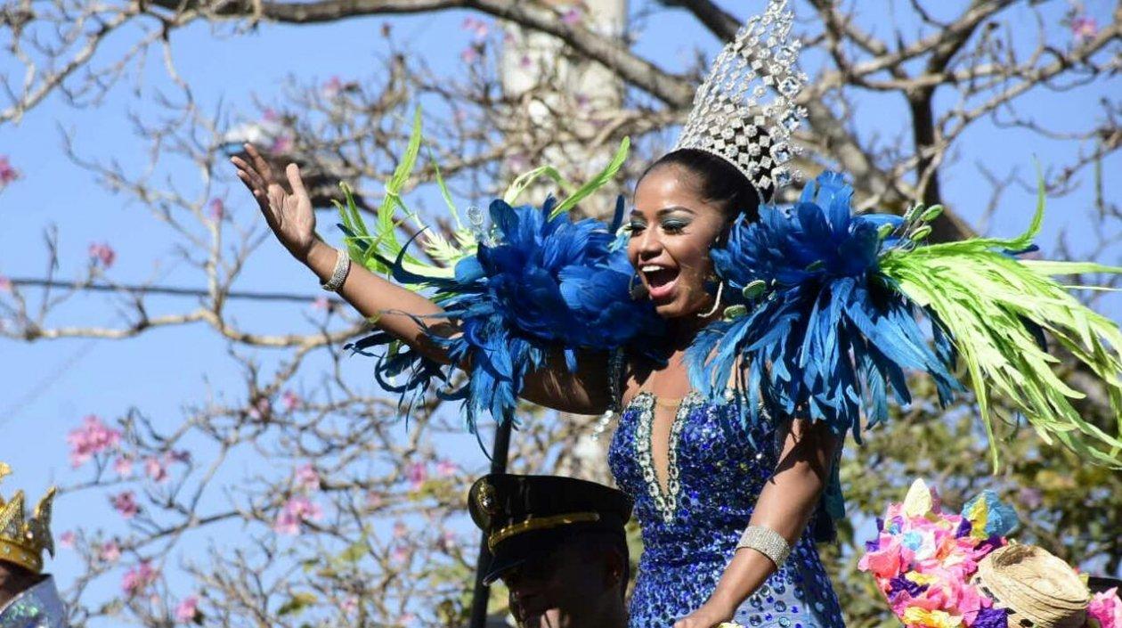 Andrea de Alba Polo, Reina del Carnaval de la 44.