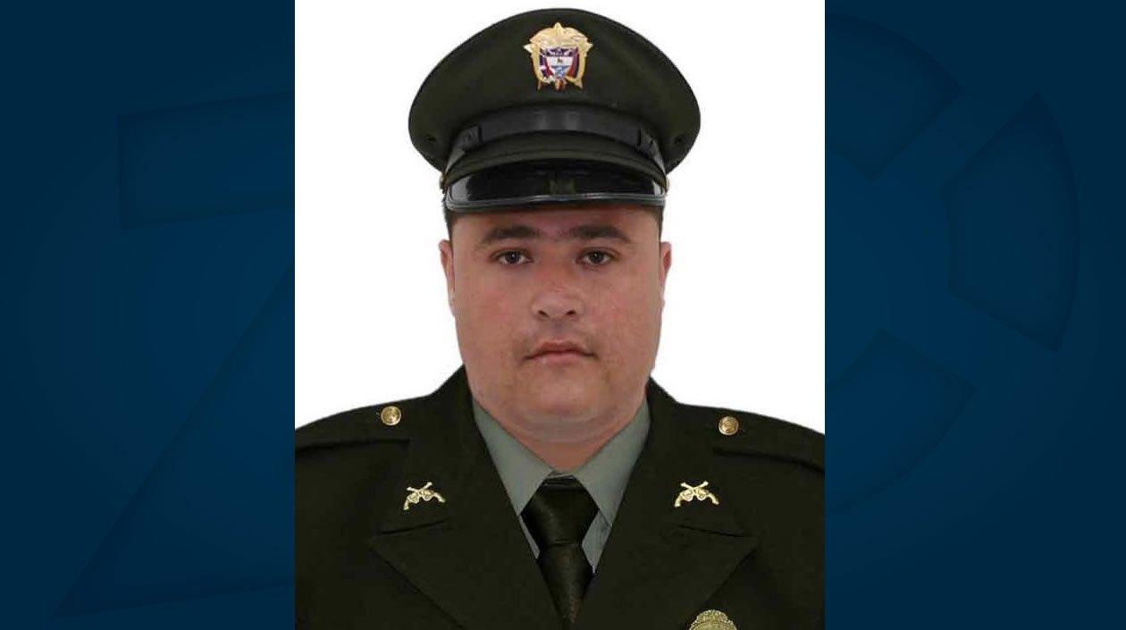 El patrullero Juan Gabriel Sepúlveda.