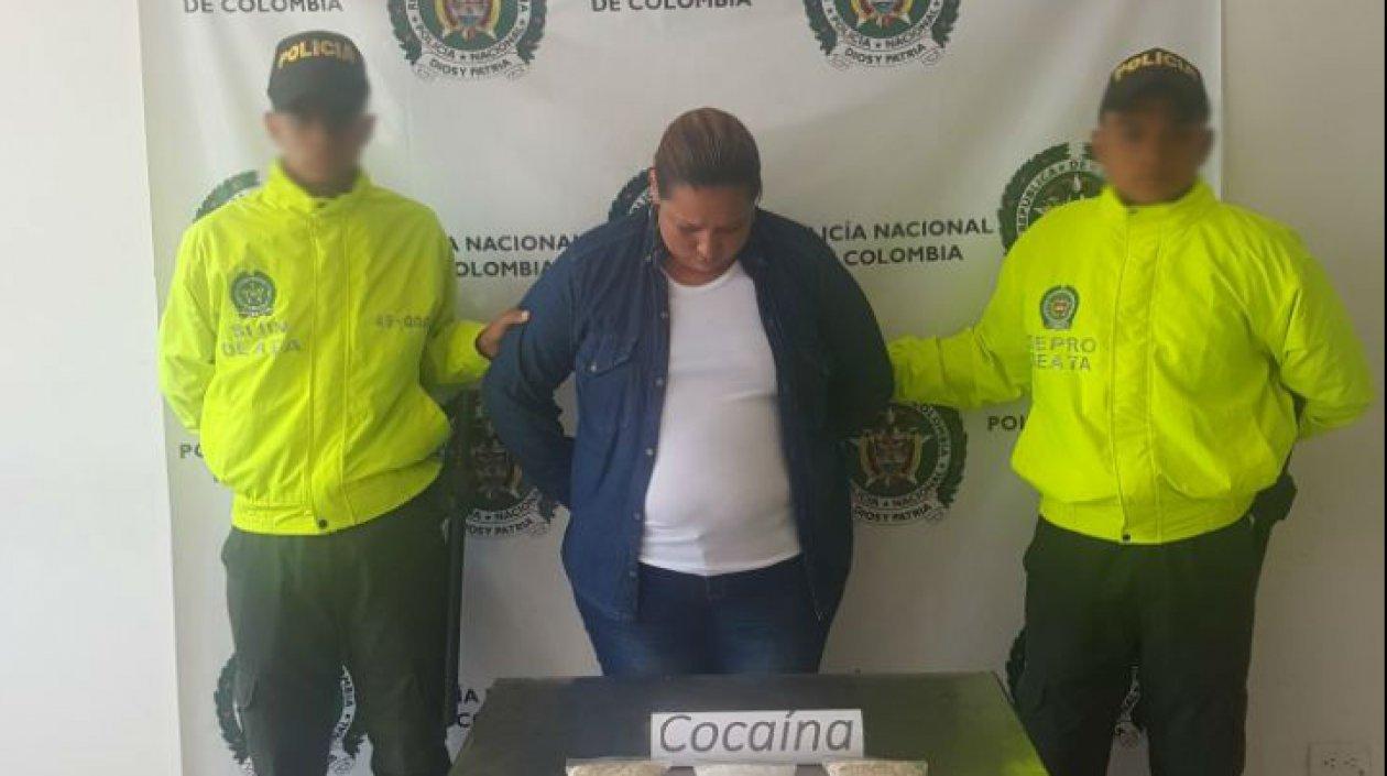 Ana Solano, la capturada.