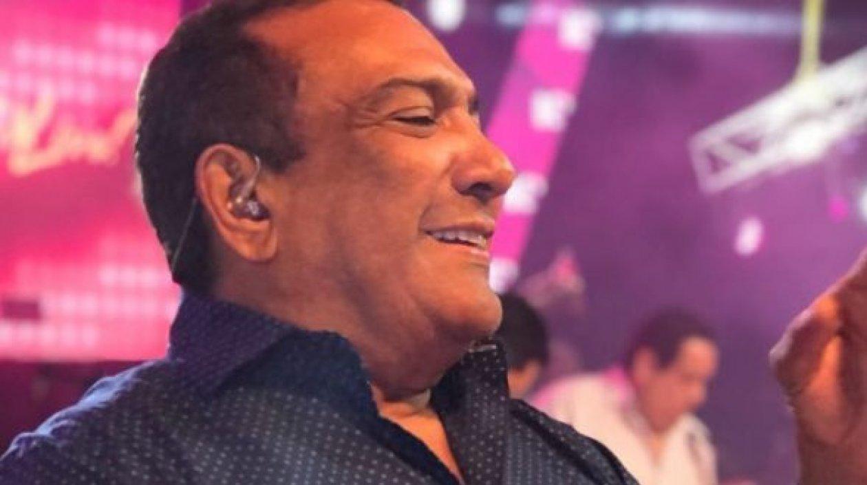 El cantante Beto Zabaleta.