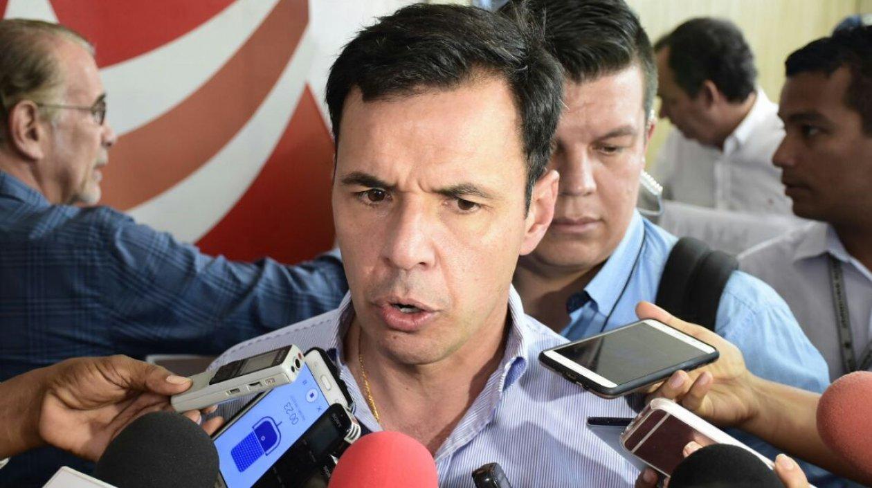 Guillermo Rivera, ministro del Interior.