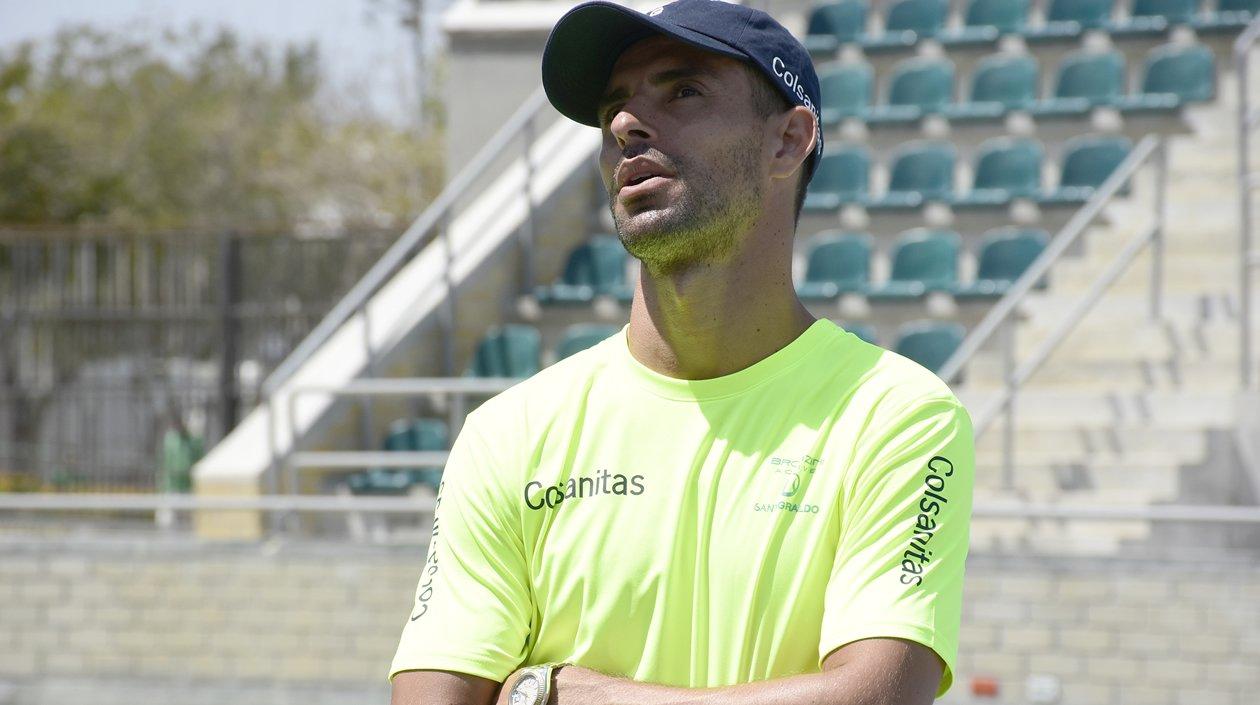 Santiago Giraldo, tenista colombiano. 