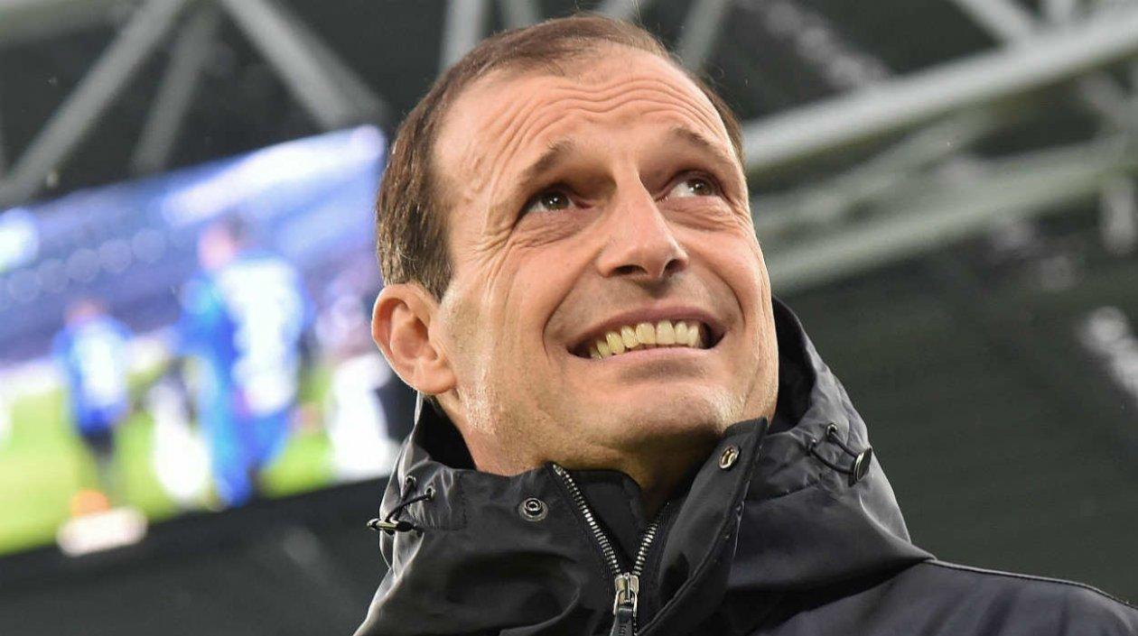 Massimiliano Allegri. técnico de la Juventus. 