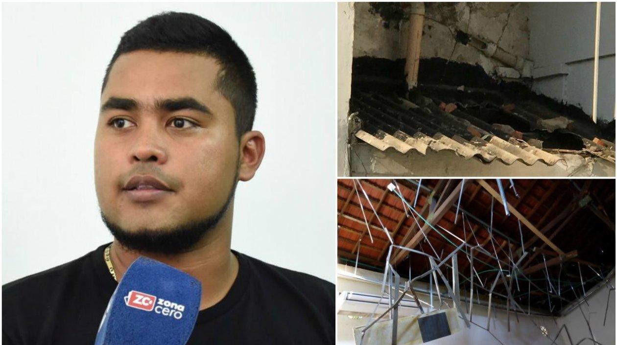 El representante estudiantil de la UA ante la Junta Ciudadela, Roger Mayeston, sostiene que la vida de los estudiantes está por encima del patrimonio.