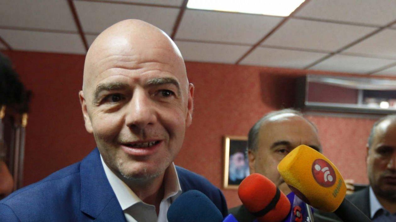 Giani Infantino, presidente de la FIFA. 