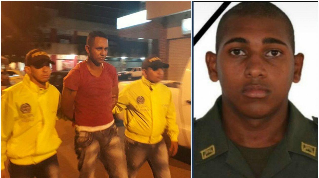  Arnovis Jesús Serpa Ospino, presunto homicida del auxiliar de policía Marc Jordi Miranda Carrillo.