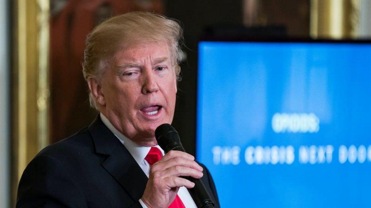 Donald Trump, presidente de Estados Unidos.