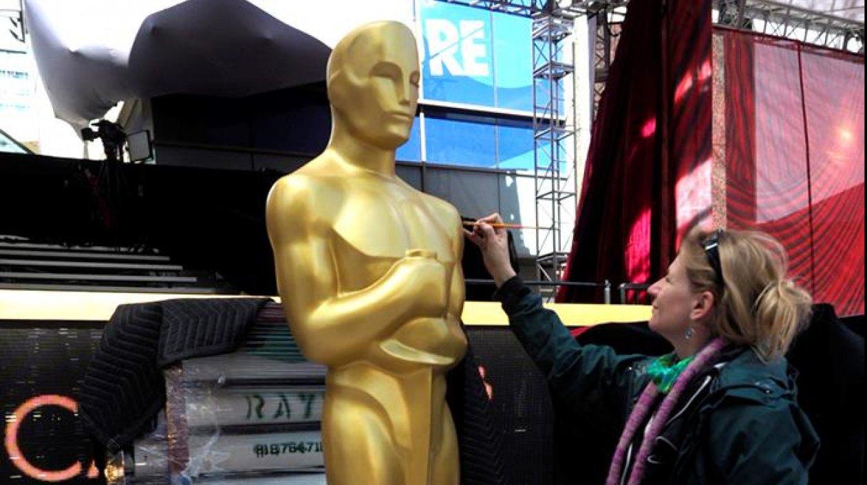 Preparativos de la gala 2018.