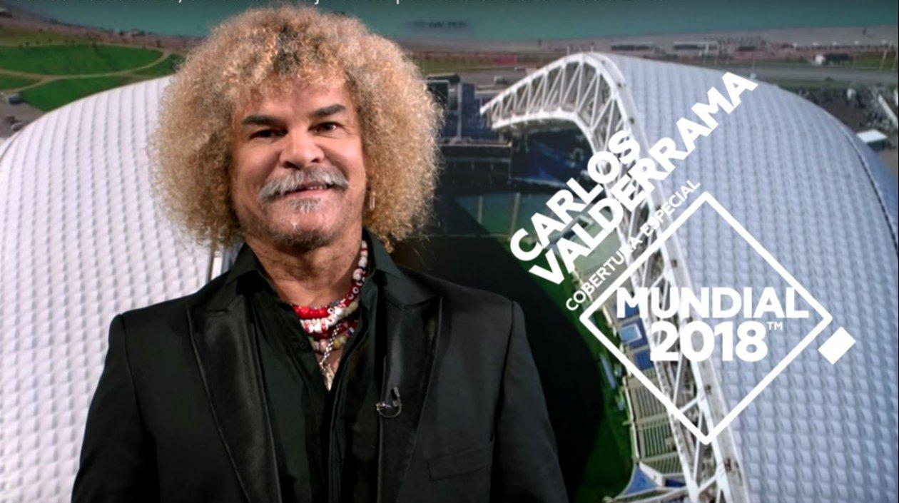 Carlos 'El Pibe' Valderrama.