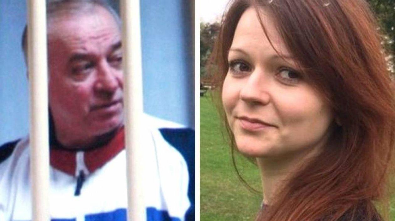 Sergei Skripal, espía ruso, y su hija.
