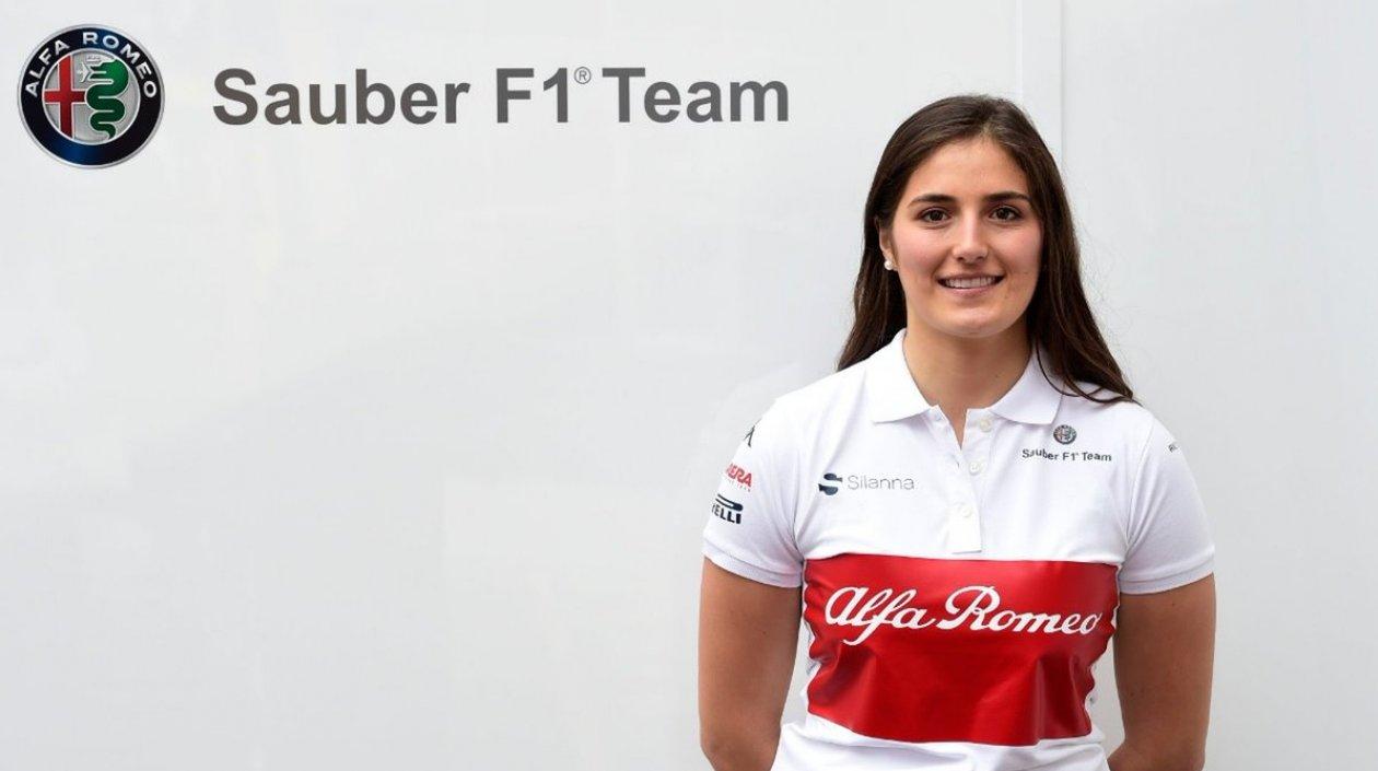 Taiana Calderón, piloto colombiana. 