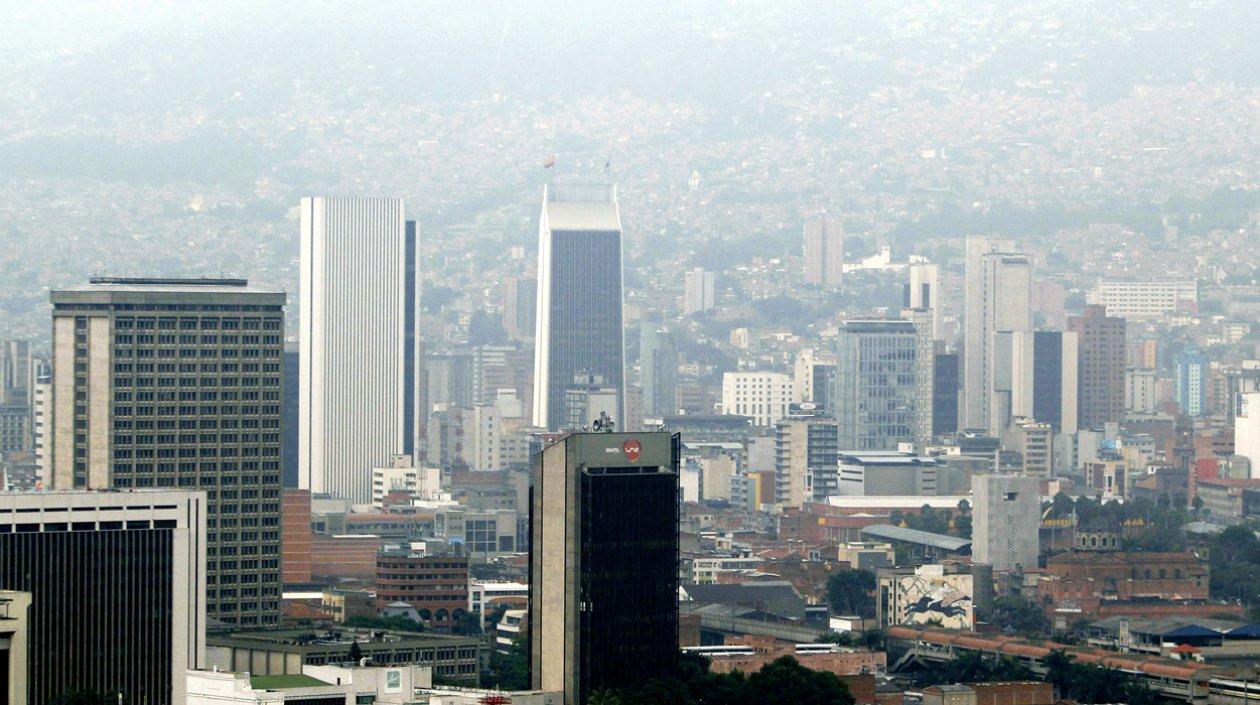 Vista panorámica de la ciudad de Medellín